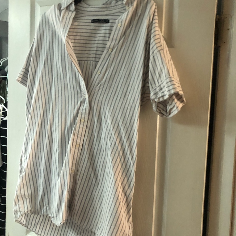 Button down shirt dress